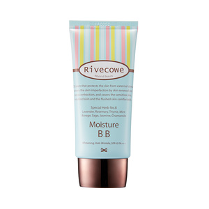 [J International] Crème BB hydratante premium Rivecowe, formule triple action, crème pour le visage éclaircissante et anti-rides - Product Image 1