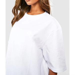 100% Cotton Women's T-Shirt 180GSM Short Sleeve Essential Tee Breathable Custom Print - Product Image 4