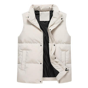 เสื้อกั๊กพัฟเฟอร์บุรุษ กันน้ำ ระบายอากาศได้ดี อุ่น น้ำหนักเบา เหมาะสำหรับกิจกรรมกลางแจ้ง สวมใส่สบาย รับผลิตแบบ OEM ขายส่ง โพลีเอสเตอร์ 100% ผลิตในสหรัฐอเมริกา - Product Image 6