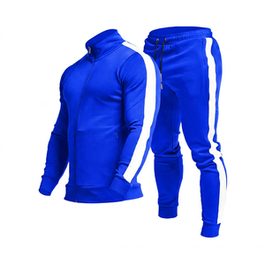 Men's Eco-Friendly Casual Lightweight Solid Color Tracksuit Set Full <b>Zip</b> <b>Hooded</b> Joggers Breathable Quick Dry Sporty Fit Autumn - Product Image 6