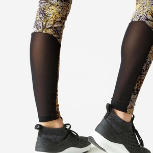 Printed Mid Waist Knee Length Yoga Pants Pockets Tummy Control Breathable Fable Tic <b>Trousers</b> for Women Running Workout Fitness - Product Image 6