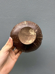 Bols en noix de coco naturels en vrac |   Ensemble de vaisselle écologique fait main |   Idéal pour la décoration intérieure 2026 - Product Image 4