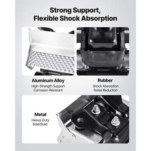 2007-2013 Chevrolet Silverado 1500 5.3L V8 Compatible <b>Engine</b> Motor <b>Mount</b> Kit Replacement Secure OE# A5365 Front Left <b>Mounts</b> - Product Image 5