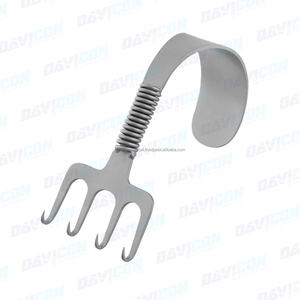 Écarteur cutané Gorney Rake en acier inoxydable pour chirurgie plastique, écarteur de plaie à 4 branches, instrument chirurgical - Product Image 6