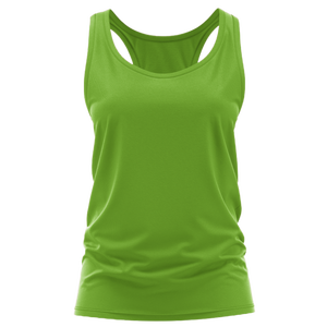 Camiseta Deportiva de Tirantes para Mujer, Tejida, con Logotipo Frontal, Transpirable, de Secado Rápido, para Fitness - Product Image 3