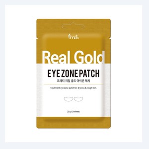 Productos coreanos para el cuidado de la piel Prreti Real Gold Eye Zone Patch 30 unidades, productos coreanos herbales avanzados para iluminar la piel. - Product Image 6