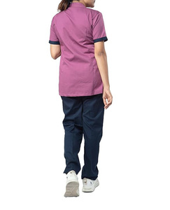 Conjuntos de Uniformes Médicos para Hospital, Unisex, de Verano, Manga Corta, Elásticos, de Dos Piezas, Poliéster y Spandex - Product Image 5