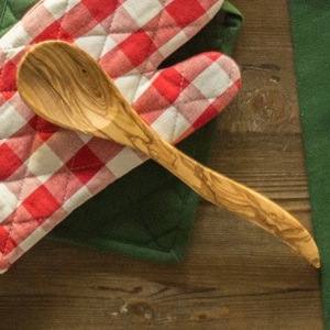 Cuillère à thé en bois durable, cuillère doseuse à café et sucre faite à la main, outil de cuisine écologique pour un usage quotidien - Product Image 3