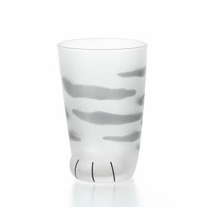 Vaso de Vidrio Coconeco, Vaso Transparente con Estampado de Pata de Gato Kawaii, en Caja de Regalo, Sólido, Calico, Tabby, Bicolor, Leopardo - Product Image 3