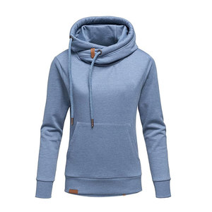 Nueva Colección de Sudaderas con Capucha para Mujer, Tallas Grandes, Elegantes, con Logotipo Personalizado Bordado en la Parte Delantera, Forro Polar Ecológico y Transpirable para Invierno - Product Image 5