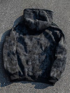 Sudadera con Capucha de Forro Polar con Patrón Sólido, 300/400 Gramos, Grosor Medio, para Otoño/Invierno, Estilo Casual, Urbano, Académico, Corte Regular - Product Image 2