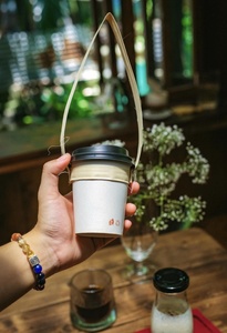 Porte-gobelet en bambou léger en bambou et en rotin pour les gobelets à café chaud, à thé, à smoothie Fabriqué au Vietnam par 99 Gold Data - Product Image 3