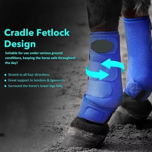 Botas de Viaje para Caballos Resistentes a Precios Accesibles, Protección para Todo Clima y Comodidad durante Viajes de Larga Distancia - Product Image 5