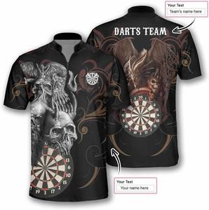 Polo de fléchettes personnalisé sublimé – Maillot de fléchettes tendance - Product Image 3