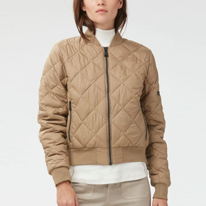 2026 Women Clothing Best Quality Design Bomber Jacket Hot Sale Breathable Light Weight Women Bomber Puffer Jacket OEM Serviced - Product Image 1