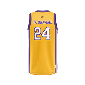 Ensemble de maillots de basket-ball personnalisés avec logo, extensibles dans quatre directions, séchage rapide, respirants, sans coutures, imprimés par sublimation, sans manches, dégradé - Product Image 2