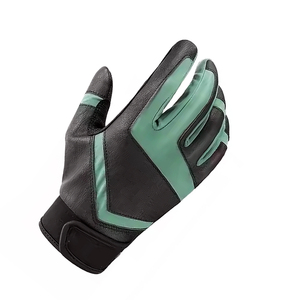 Guantes de Bateo de Béisbol Personalizados al por Mayor, Cómodos, de Tela, OEM, Profesionales, de Cuero, con Cierre de Gancho y Bucle Ambidiestro, Duraderos - Product Image 3