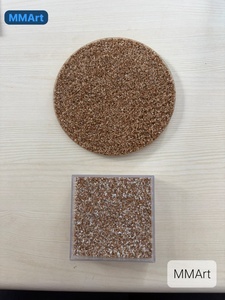 กรวดกรวดกลมสีดำลายจุดสีน้ำเงินสำหรับทาสีผนังแบบมีพื้นผิว - Product Image 3