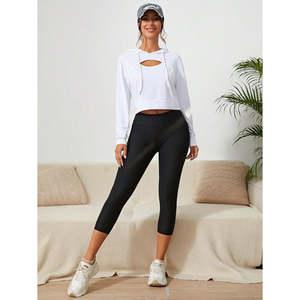 Sudadera con Capucha Personalizada al por Mayor para Mujer, Ropa a los Mejores Precios, Sudadera con Capucha de Forro Polar Rival de Manga Larga para Mujer - Product Image 3