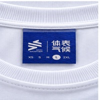 Étiquettes tissées personnalisées avec logo et texte, étiquettes à coudre pour vêtements, articles vestimentaires et sacs