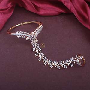 Runi CZ Designer Fashion Body Jewelry Bracelet - Product Image 3