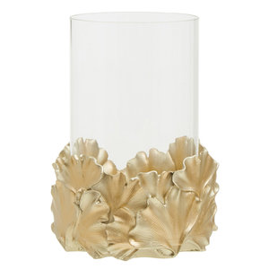 Porte-bougie en verre en forme de feuille de Ginkgo, centre de table décoratif pour la maison et les mariages, fabricant - Product Image 6
