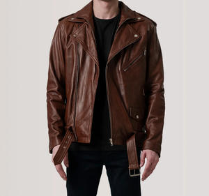 Blouson en jean unisexe, col montant, fermeture éclair, imperméable, style moto et biker, logo avant, décontracté, style professionnel, coupe ample, hiver - Product Image 1