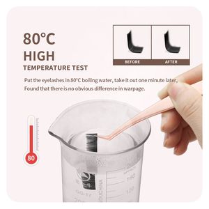 Extension ciglia finte in visone nero opaco 16 file L/L+/LC/LD/LU(M)/N Curl, vassoio misto 8-15mm, ciglia per trucco L Curl - Product Image 4