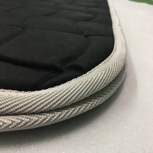 Best Selling Customizable Dressage Equestrian Saddle Pad Polycotton <b>Glitter</b> Patches Both Sides for Horse Riding Accepted Samples - Product Image 3