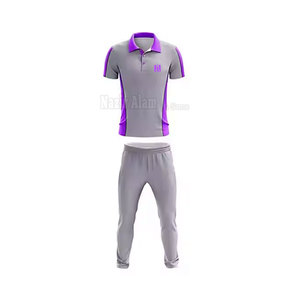 Ensemble d'uniformes de cricket haute performance conçu avec un tissu respirant et une coupe athlétique pour les matchs de compétition - Product Image 4
