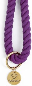 Handcrafted Organic Cotton Braided <b>Dog</b> Leash for Small <b>Dogs</b> – Strong Soft Rope Lead for Puppies - Product Image 2