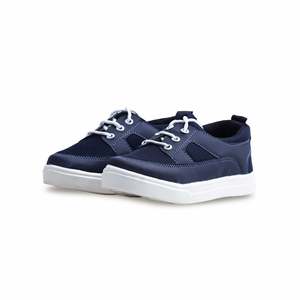 Boys Navy <b>Basketball</b> Style Casual Jogger <b>Shoes</b> KD1719 - Product Image 3