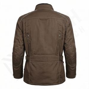 Chaqueta de Motociclista de Cuero Genuino para Hombre de la Mejor Calidad, Nueva Colección de Invierno, Chaquetas de Motocicleta con Protecciones Desmontables Personalizadas - Product Image 2
