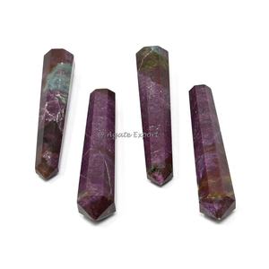 2024 Nueva colección Ágata de árbol Punto de doble terminación Punto de cristal Puntos de doble terminación Punto de piedra de cristal curativo - Product Image 5