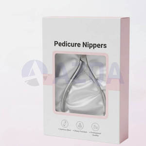 Professional Stainless Steel Pedicure Nippers Double Spring Precision Toenail Finger <b>Cutter</b> <b>Thick</b> <b>Nails</b> Wide Jaw Opening Curved - Product Image 3