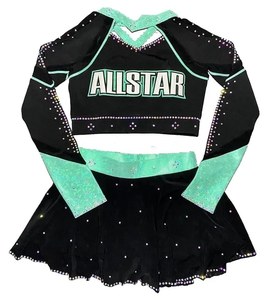 Uniformes de Animadoras Personalizados a Precio de Fábrica, Disfraces para Competencia de Animadoras, Uniformes para Damas Animadoras, Spandex/Poliéster - Product Image 2