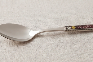 <b>Flower</b> Design Stainless Steel Tea Spoons With Long Handles <b>Mirror</b> Polish Dishwasher Safe For Kitchenware Use - Product Image 2