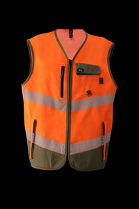 เสื้อชูชีพเสื้อกั๊กสะท้อนแสงดีไซน์ทันสมัยใส่สบายออกแบบได้ตามต้องการ - Product Image 6