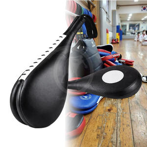 Pads de frappe en cuir PU pour Taekwondo, Boxe, Karaté, Muay Thai, MMA, Arts Martiaux, Kickboxing, et Boucliers de frappe pour sac de frappe - Product Image 2