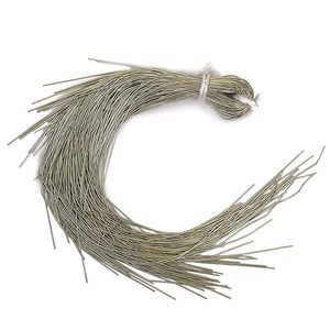 Bordure de paillettes vert clair lisse, broderie à la main, fil métallique fin français, ornement en fil doré, Dabka indien, purl, durable, 3,8 cm - Product Image 3