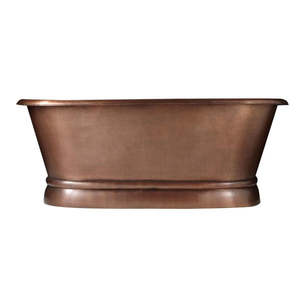 Bañera de Cobre Puro Hecha a Mano, Diseño Martillado, Estilo Tradicional, Forma Ovalada, Antigua, de Alta Gama - Product Image 3