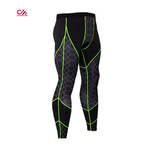 Precio al por mayor, recién llegado, conjunto de compresión para hombre hecho a medida, de color liso, de cintura alta, elástico, de 2 piezas, para entrenamiento y fitness. - Product Image 4