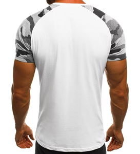 T-shirt en coton à col rond décontracté pour homme, commande en gros, fabricant de t-shirts en coton uni pour homme - Product Image 4