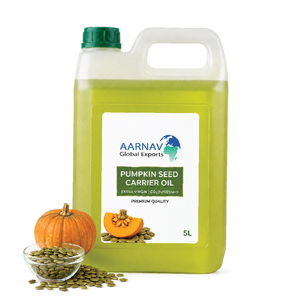 Huile essentielle de graines de citrouille AARNAV 60ml pressée à froid pure et naturelle pour la croissance des cheveux et les soins de la peau - Product Image 4