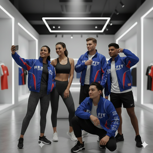 2026 <b>Men</b>’s Reflective Activewear Tracksuit Set Waterproof Windbreaker <b>Jacket</b> and Pants OEM Services Wholesale - Product Image 4