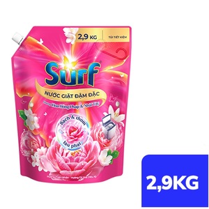 Surf <b>Liquid</b> Laundry Detergent Floral 2.9kg Concentrated Rose Scent Machine <b>Wash</b> - Product Image 1