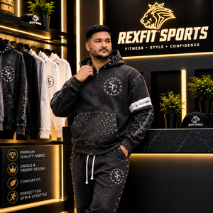 Conjunto de Sudadera con Capucha y Pantalones Jogger para Hombre, Estilo Vintage con Lavado Ácido, Estampado Gráfico Personalizado, Ropa Deportiva Urbana, Venta al Por Mayor, OEM, ODM - Product Image 3