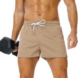 Pantalones Cortos Deportivos de Felpa Francesa para Hombre, con Logotipo Personalizado, Estilo Urbano, con Cordón Ajustable, de Alta Calidad - Product Image 1