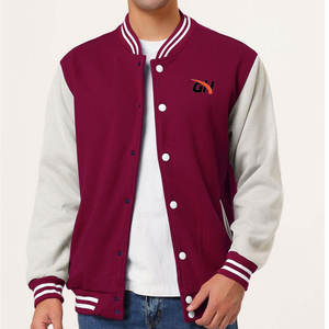 Chaqueta de Invierno de Secado Rápido de Alta Calidad, Cómoda, con el Mejor Diseño, Mangas Largas, Chaqueta Letterman para Hombre - Product Image 2