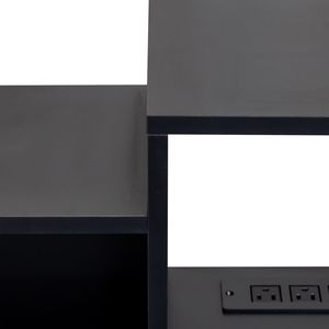 Supporto TV da parete galleggiante da 65,35 pollici con 20 LED colorati e stazione di ricarica - Product Image 5